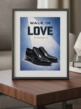 DDS Art Print, 8x10, Bible Verse, Paper Print, Unframed, Fashion Series